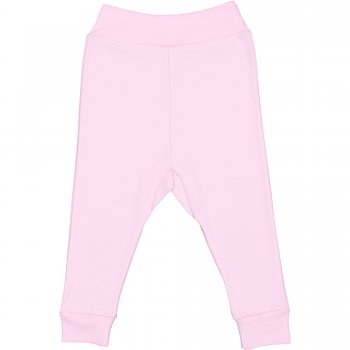 Pantaloni de casa cu manseta (izmene copii) roz | liloo