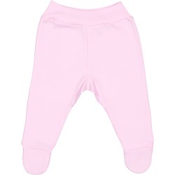Pantaloni cu botoşei bandă roz