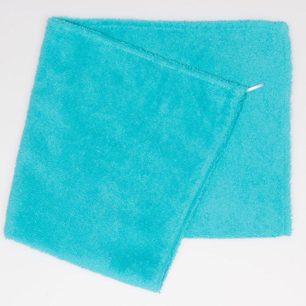 Small towel for hands - dark green-turquoise | liloo