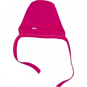 Fuchsia baby bonnet | liloo