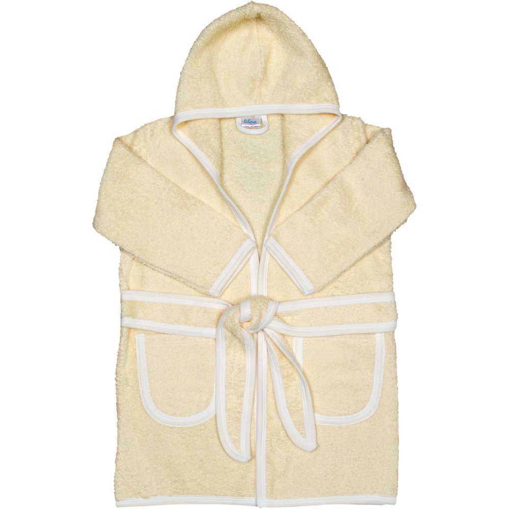 Ivory bathrobe | liloo