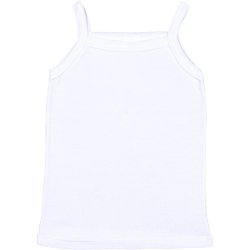 White tank undershirt for girls