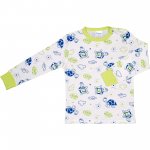 Long-sleeve thick pajamas with allover turtles pattern | liloo