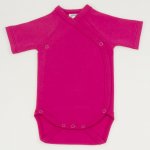 Cyclam organic cotton side-snaps short-sleeve bodysuit | liloo  