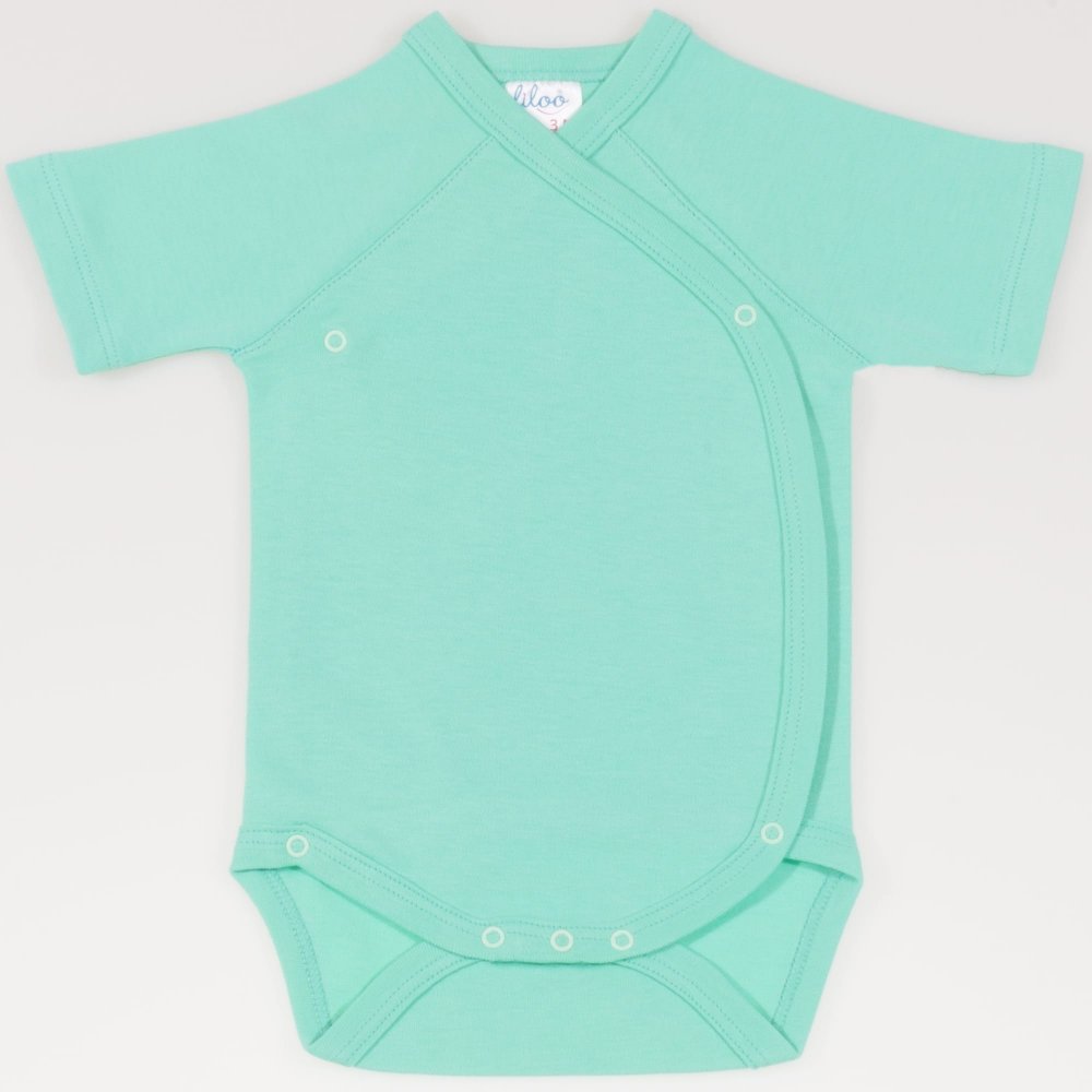 Cockatoo side-snaps short-sleeve bodysuit | liloo  