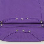 Body capse laterale maneca scurta mov deep lavender imprimeu meduza | liloo