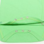 Body capse laterale maneca scurta irish green uni | liloo