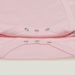 Body capse laterale maneca scurta orchid pink imprimeu printesa  | liloo