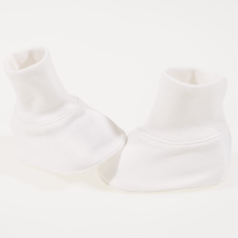 Blanc de blanc bootees | liloo