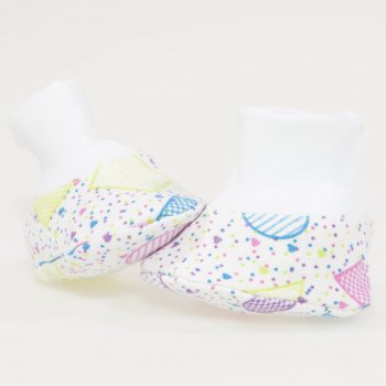 Bootees with shapes print | liloo