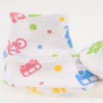 Bootees with transport toys print | liloo