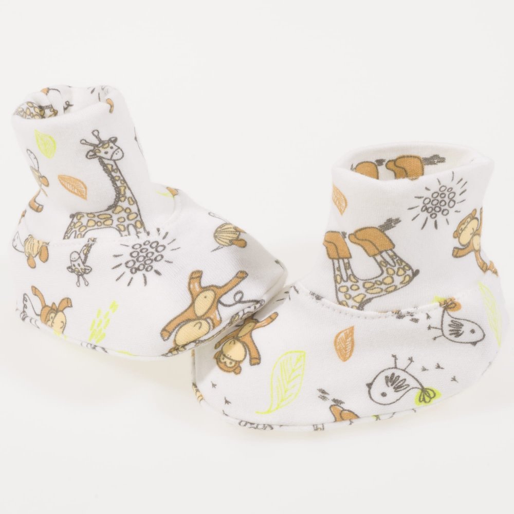 Bootees with jungle print | liloo