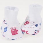 Bootees with cars print | liloo