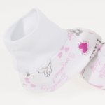 Bootees with cat print | liloo