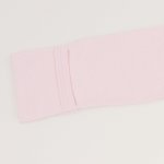 Pink long-sleeve sleep with gloves premium multilayer material with model - center-snap | liloo