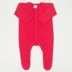 Red tomato long-sleeve sleep & play with footies - center-snap | liloo