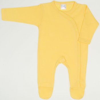 Minion yellow long-sleeve sleep & play with footies 