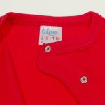 Red tomato long-sleeve sleep & play with footies | liloo