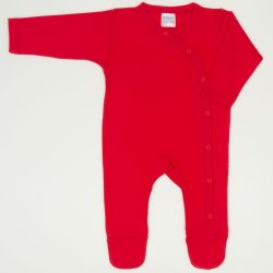 Red tomato long-sleeve sleep & play with footies 