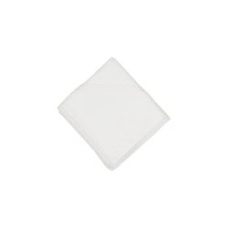Crasma botez bumbac organic alba