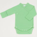 Body capse laterale maneca lunga cu manusi irish green uni | liloo