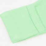 Irish green side-snaps long-sleeve bodysuit with gloves | liloo