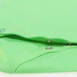 Irish green side snaps long sleeve bodysuit without print | liloo