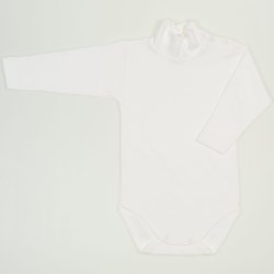 Blanc de blanc turtleneck bodysuit uni