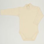 Vanilla custard turtleneck bodysuit uni | liloo