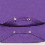 Body maneca lunga tip helanca (maleta) mov deep lavender imprimeu colorat meduza | liloo