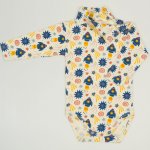 Turtleneck bodysuit with stars-rockets print | liloo