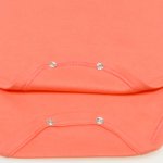 Salmon living coral turtleneck bodysuit uni | liloo