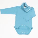 Blue moon organic cotton turtleneck bodysuit  | liloo