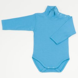 Blue moon organic cotton turtleneck bodysuit