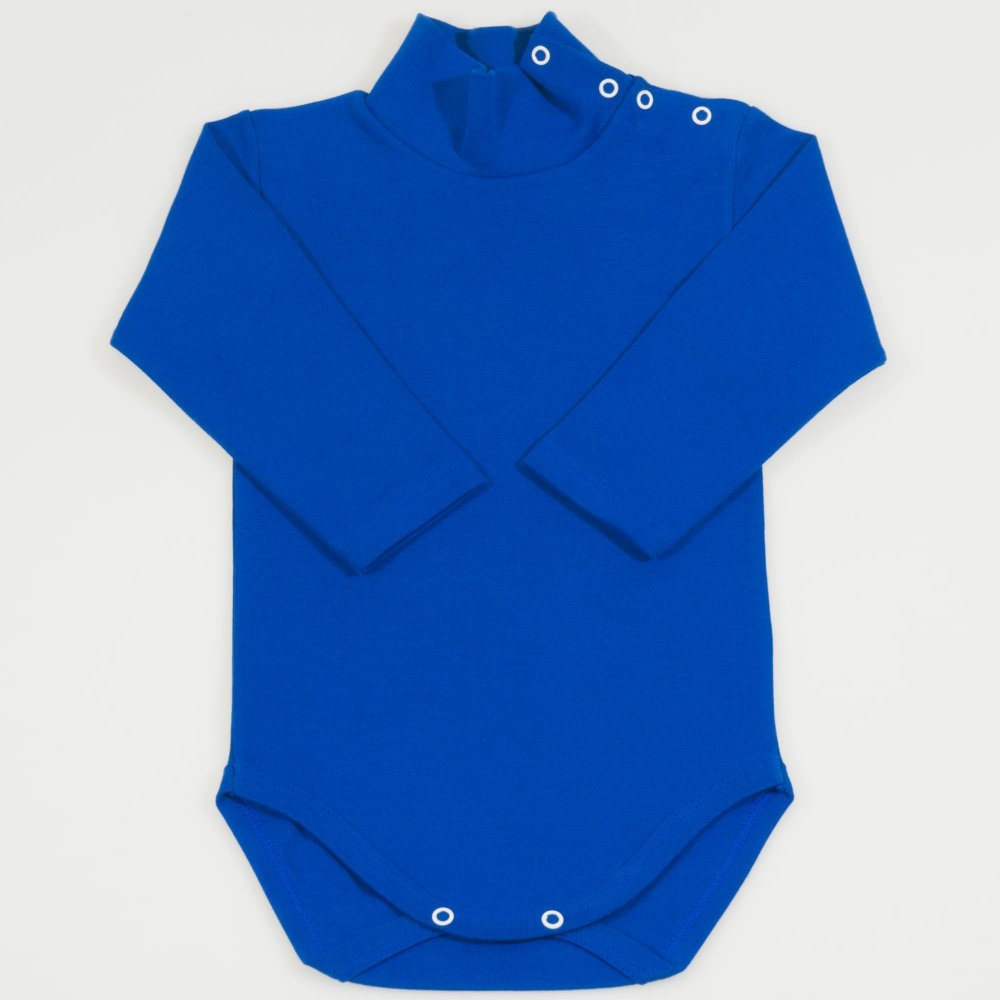 Body maneca lunga tip helanca (maleta) classic blue uni | liloo