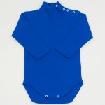 Classic blue turtleneck bodysuit uni | liloo