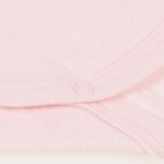 Body maneca lunga tip helanca (maleta) roz pal - material multistrat premium cu model | liloo