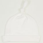 Blanc de blanc baby hat with tassel| liloo