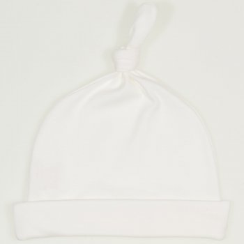 Blanc de blanc baby hat with tassel| liloo