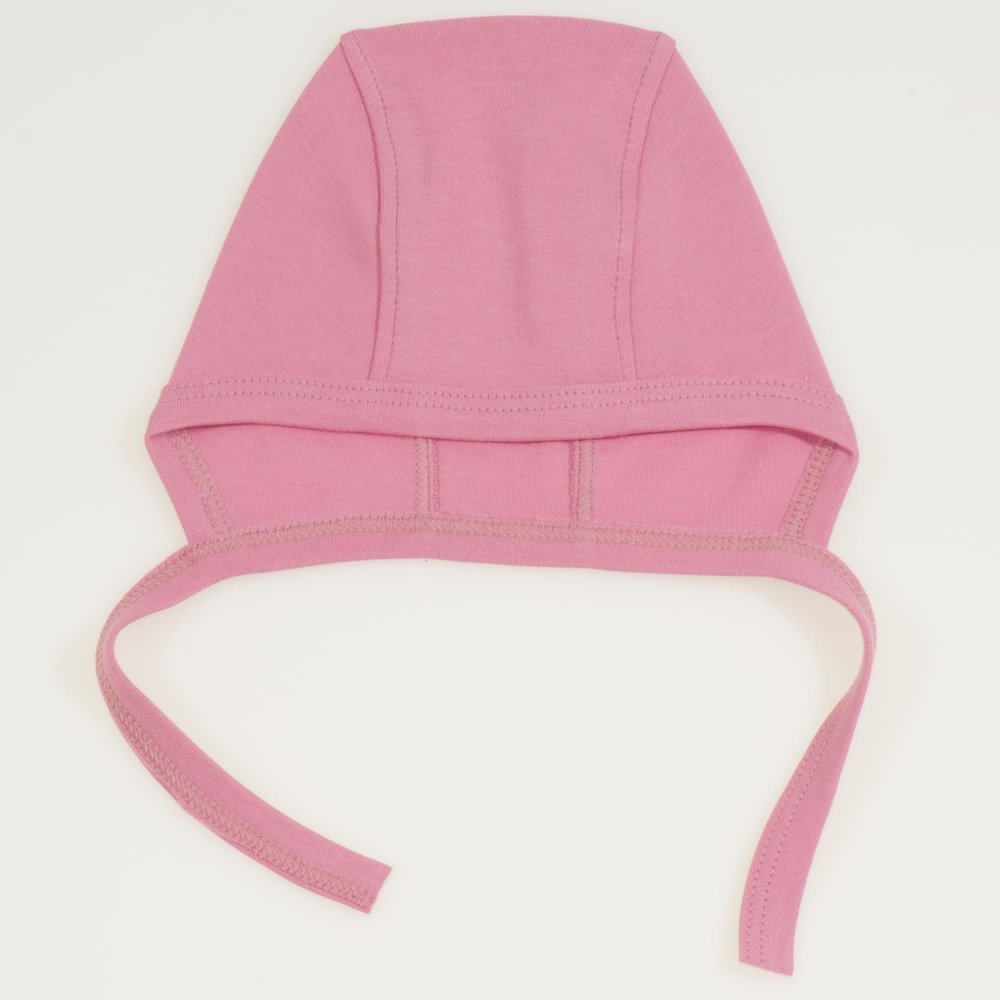 Brandied apricot organic cotton baby bonnet | liloo