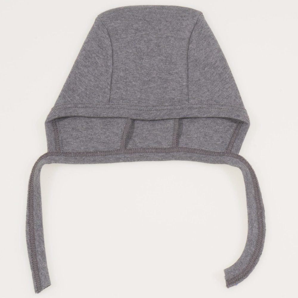 Dark gray baby bonnet | liloo