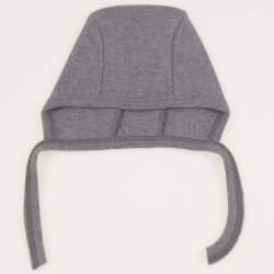 Dark gray baby bonnet