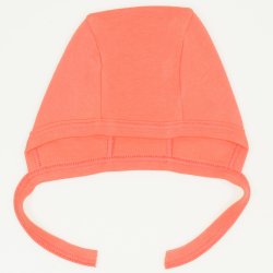 Salmone living coral baby bonnet