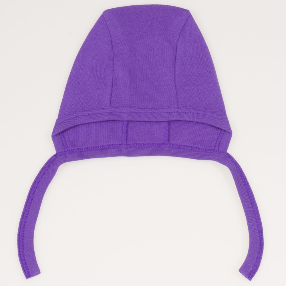 Purple deep lavender baby bonnet | liloo