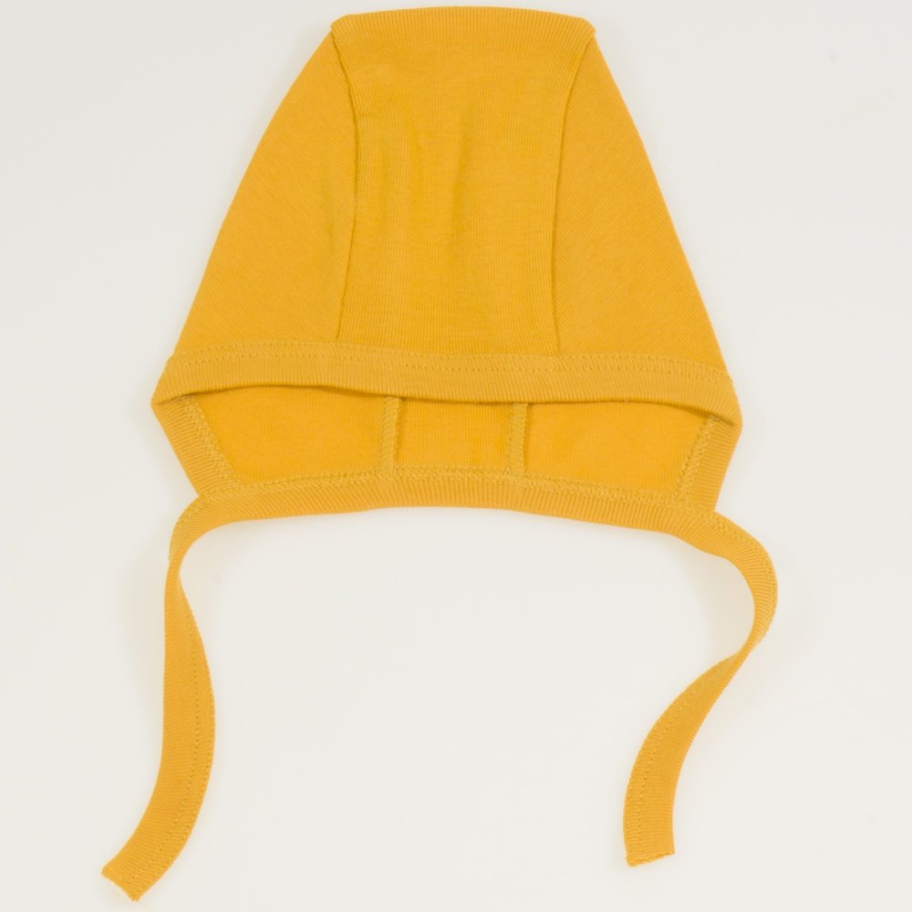 Mustard baby bonnet | liloo