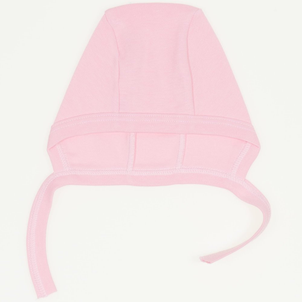 Pink baby bonnet | liloo