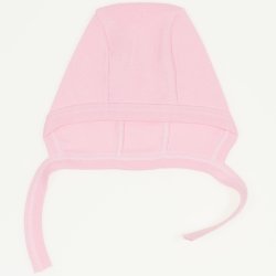 Pink baby bonnet
