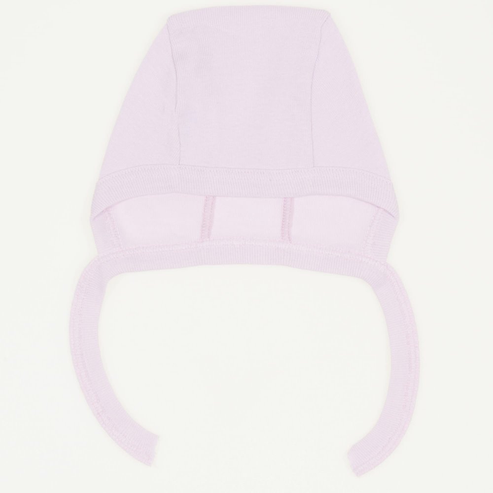 Light pink baby bonnet | liloo