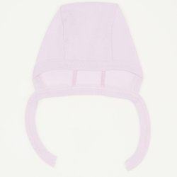 Light pink baby bonnet