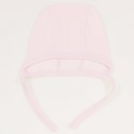 Pink baby bonnet - premium multilayer material model | liloo